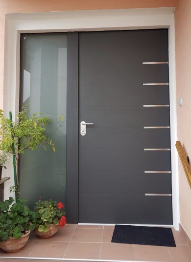 Safety entry doors
