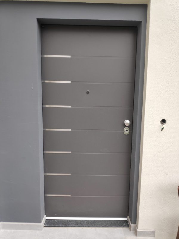 Security doors for external use