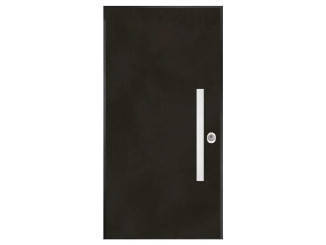 Security door - Art metallic - black